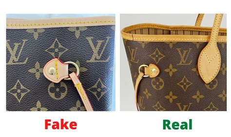 lv neverfull original vs fake|never full bag false.